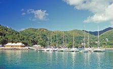 Basis von Dream Yacht Charter Praslin